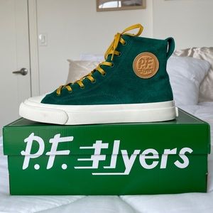 BRAND NEW: P.F Flyers All American Suede Hi Top